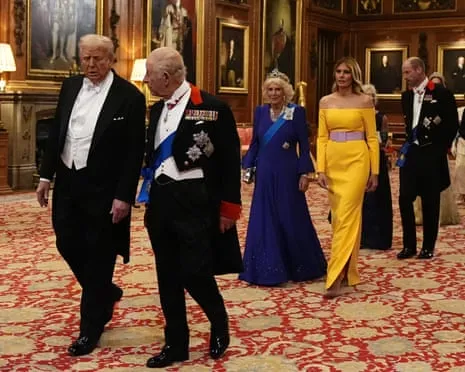 Royals Roll Out Red Carpet Amid Protests; Jimmy Kimmel Pulled From Air Due To Kirk Comments